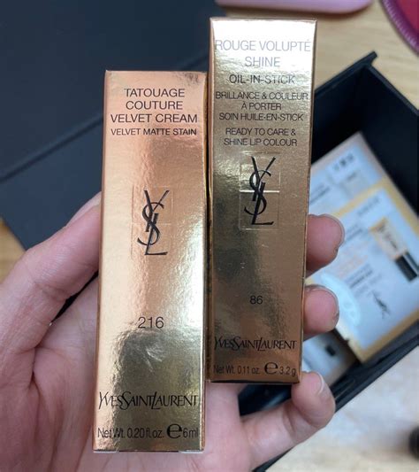 ysl samples